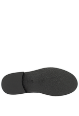 MaraBini MaraBini M13H Black Suede Studed Loafer With Bar 1034