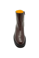 MaraBini MaraBini M13J Coffee Ankle BootTread Sole 1036