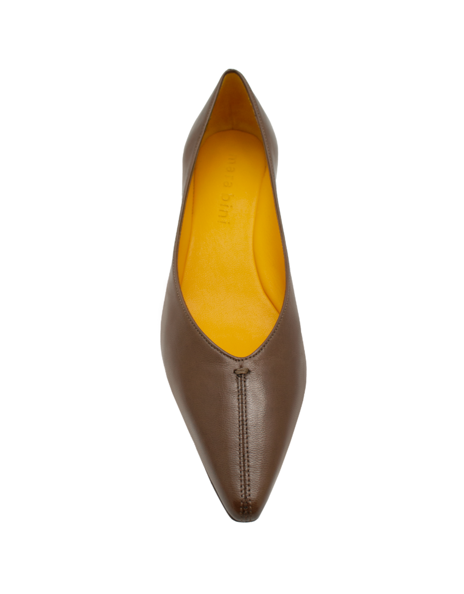 MaraBini MaraBini M13N Brown Kitten Heel Pump 1038