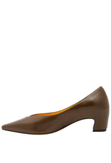 MaraBini MaraBini M13N Brown Kitten Heel Pump 1038
