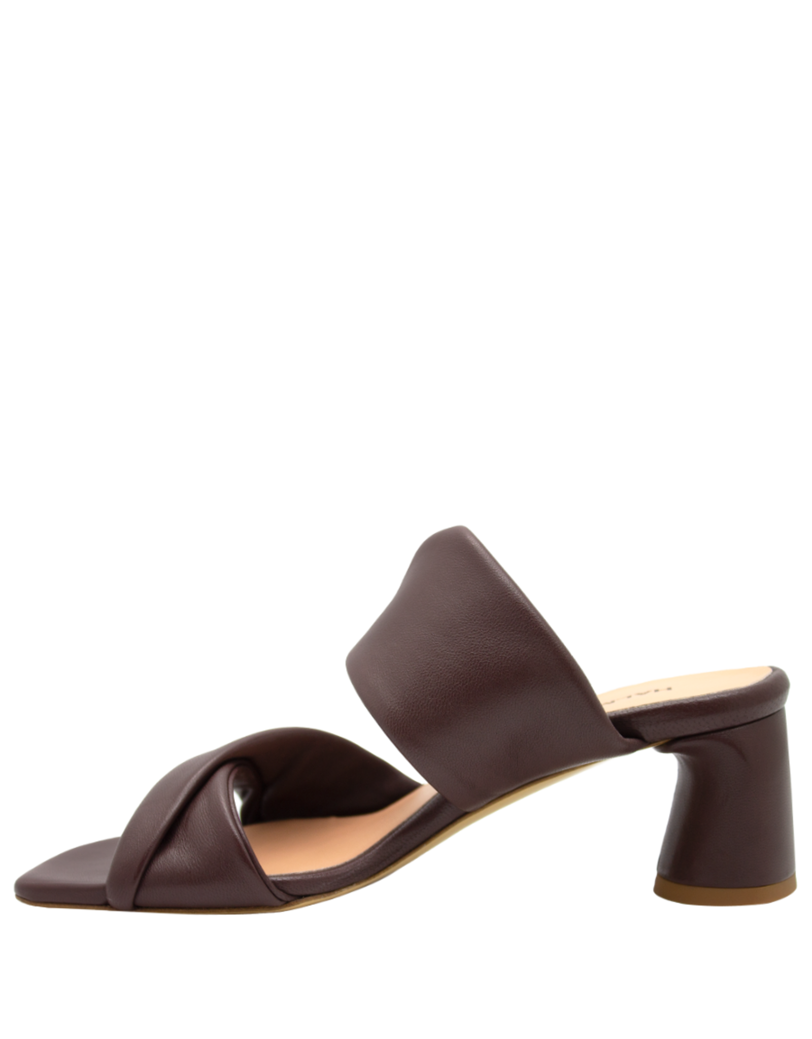 Halmanera Halmanera H51B Brown Double Strap Mule 1017