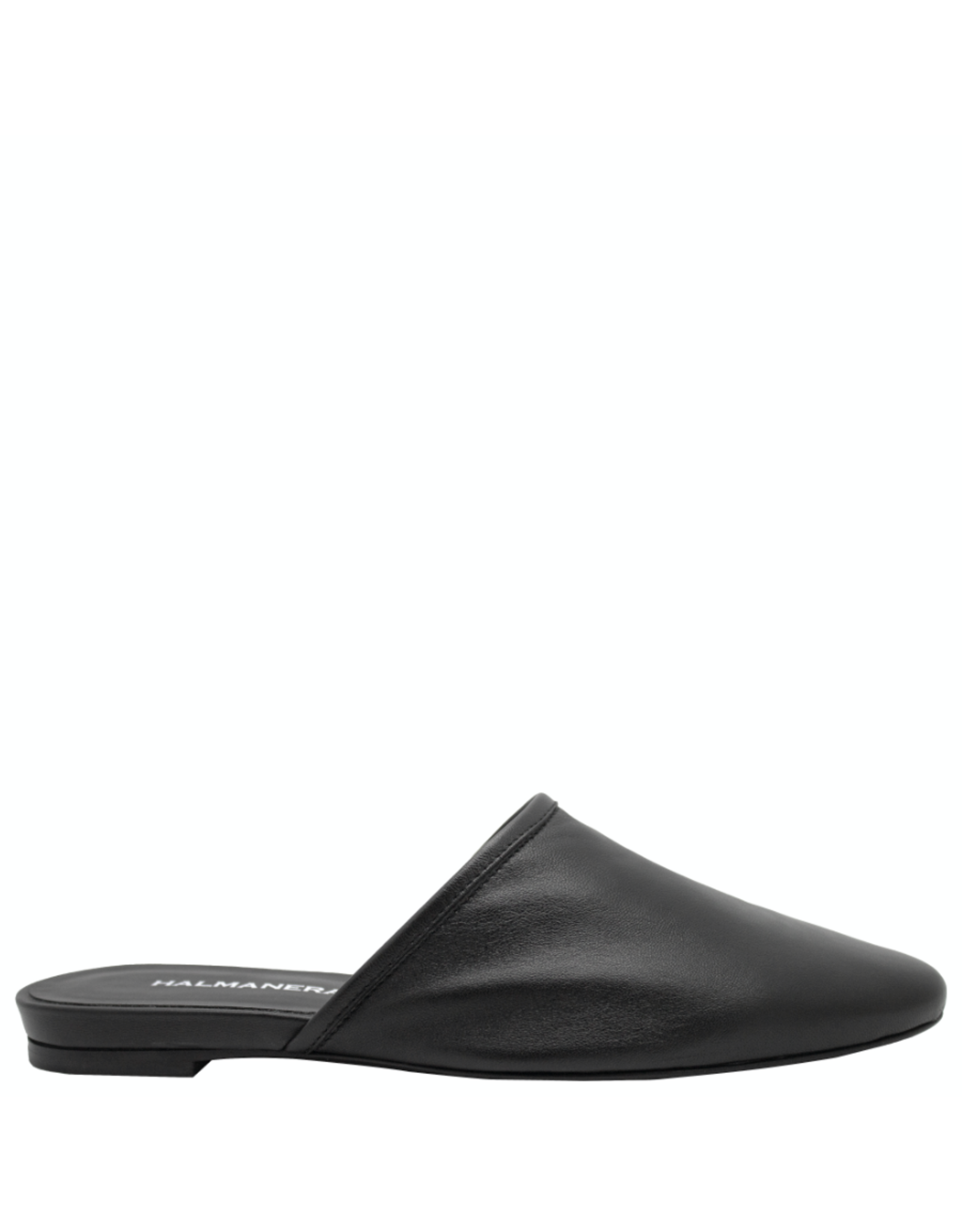 Halmanera Halmanera H51C Black Flat Mule 1018