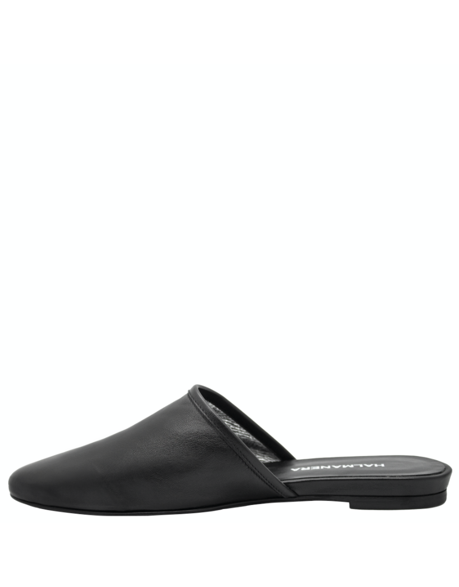 Halmanera Halmanera H51C Black Flat Mule 1018