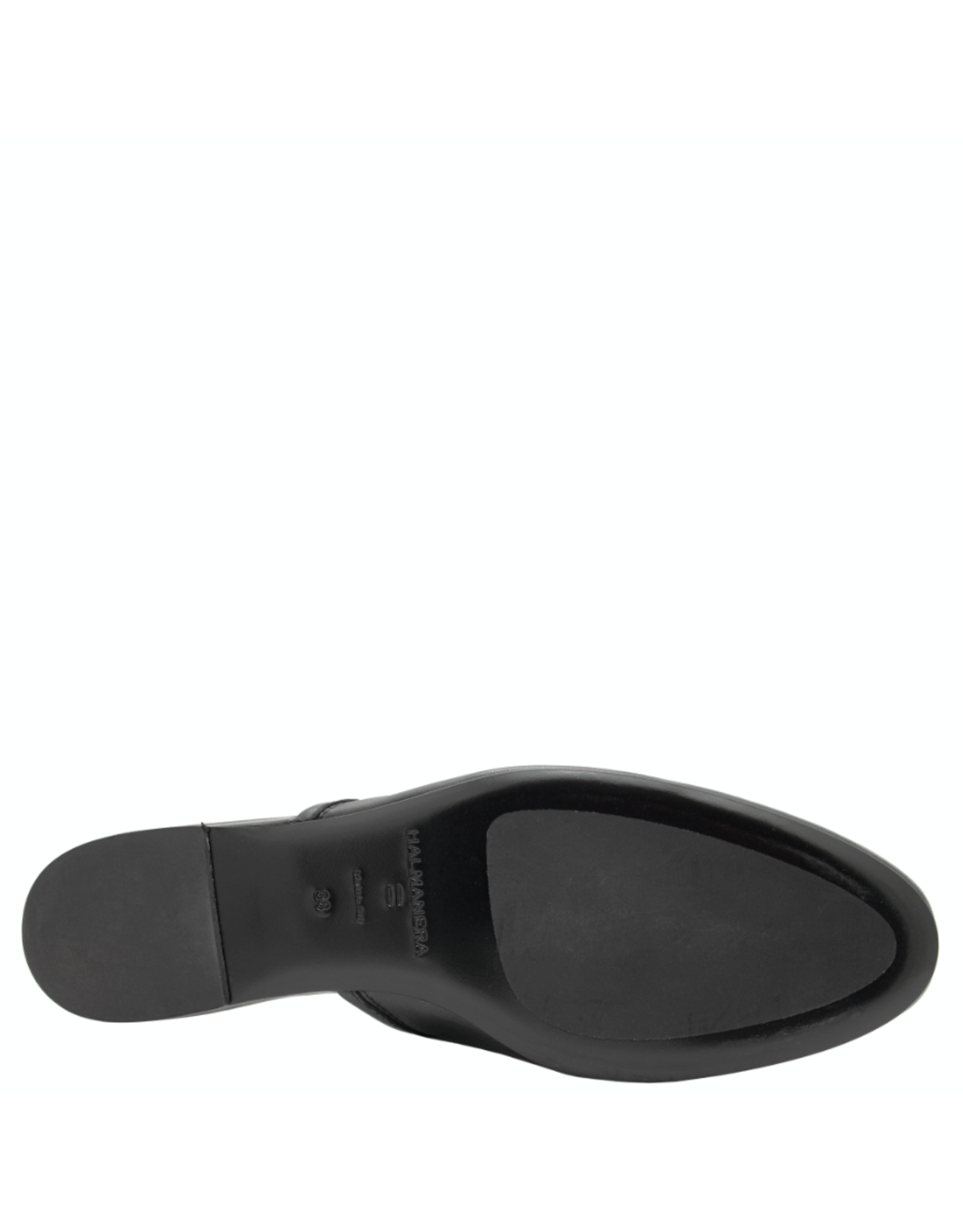 Halmanera Halmanera H51C Black Flat Mule 1018