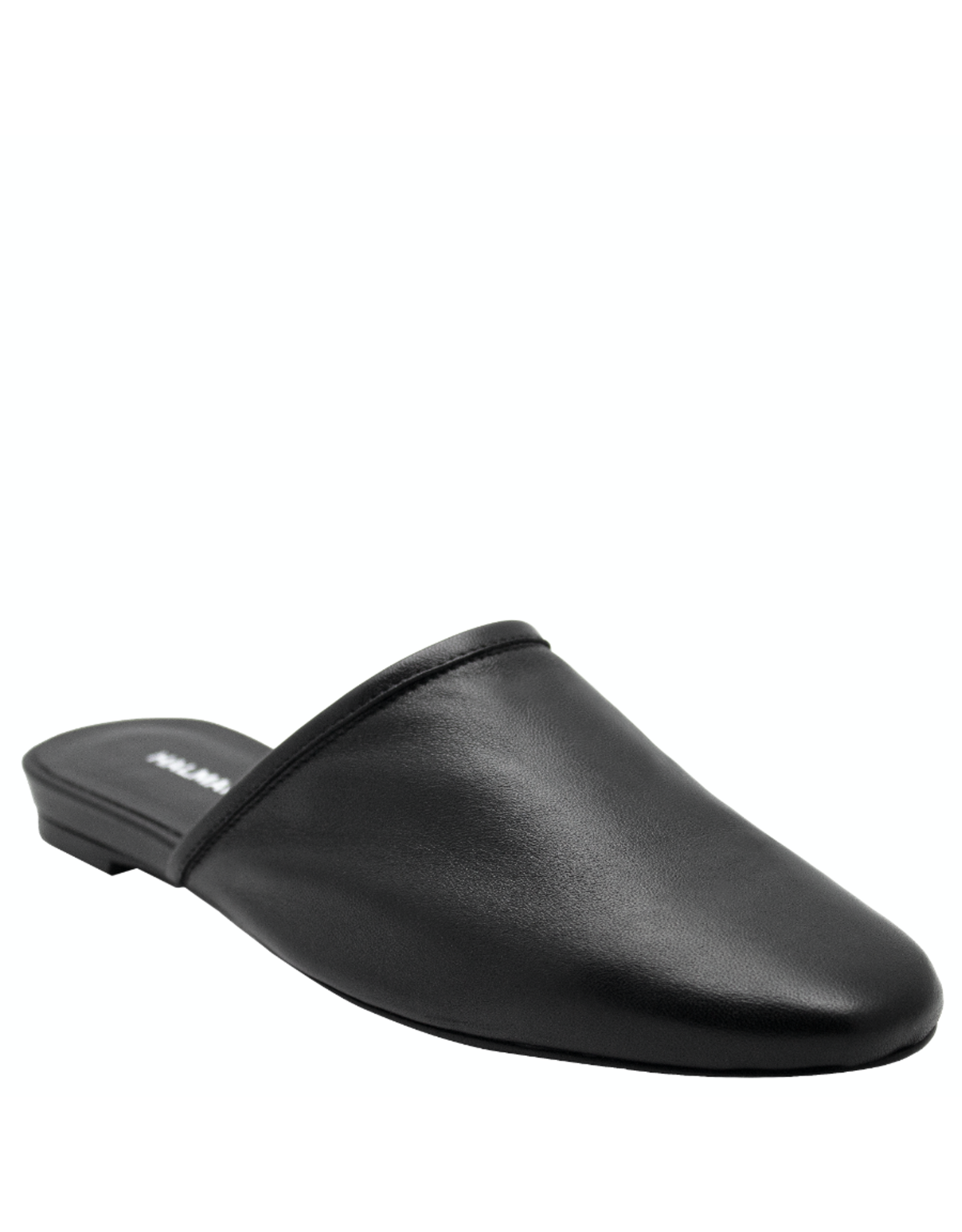 Halmanera Halmanera H51C Black Flat Mule 1018