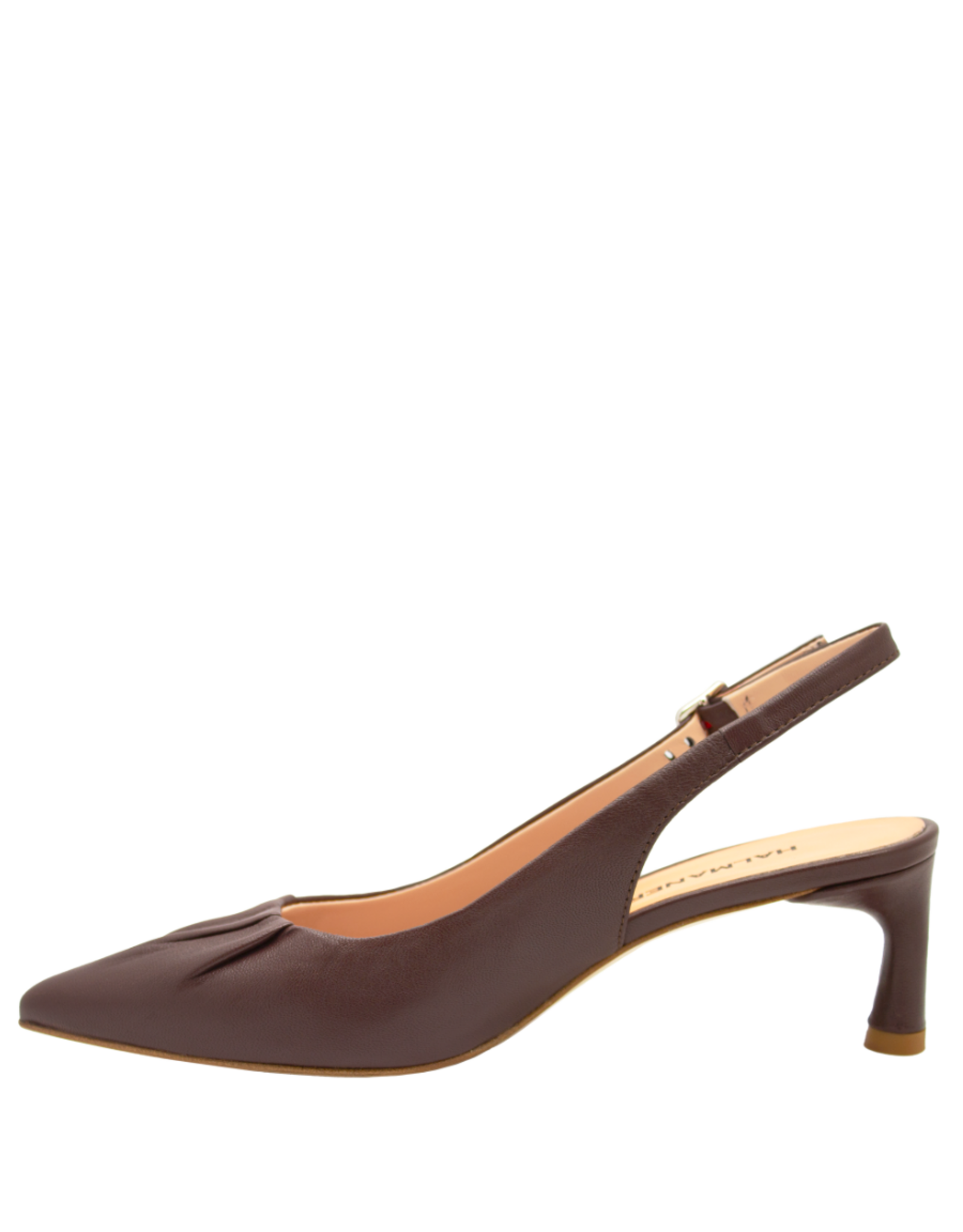 Halmanera Halmanera H51E Brown Sling Pump 1019