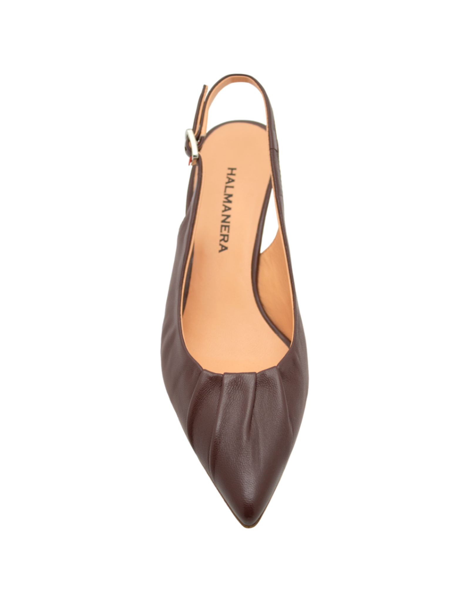 Halmanera Halmanera H51E Brown Sling Pump 1019