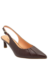 Halmanera Halmanera H51E Brown Sling Pump 1019