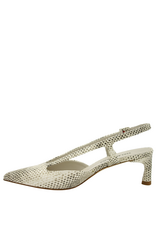 Halmanera Halmanera H51F White/Black Python Sling 1020