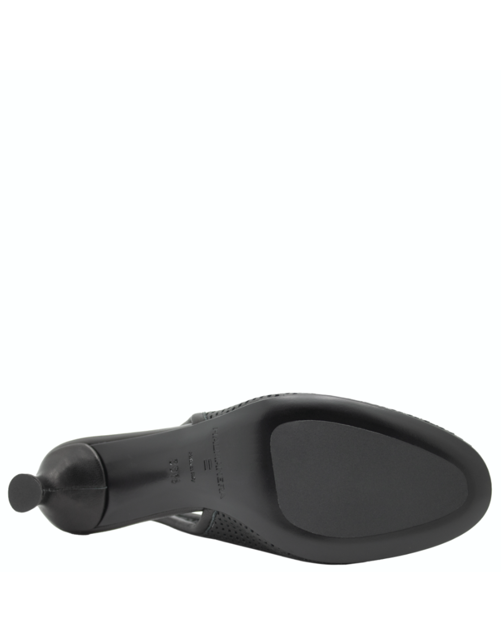 Halmanera Halmanera H51G Black Laser Sling Low Heel 1021