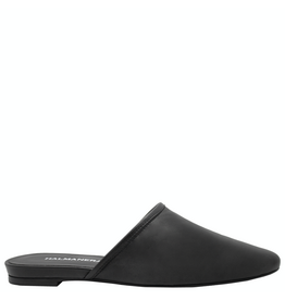Halmanera Halmanera H51C Black Flat Mule 1018