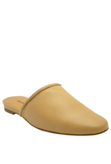 Halmanera Halmanera H51D Beige Flat Mule 1018