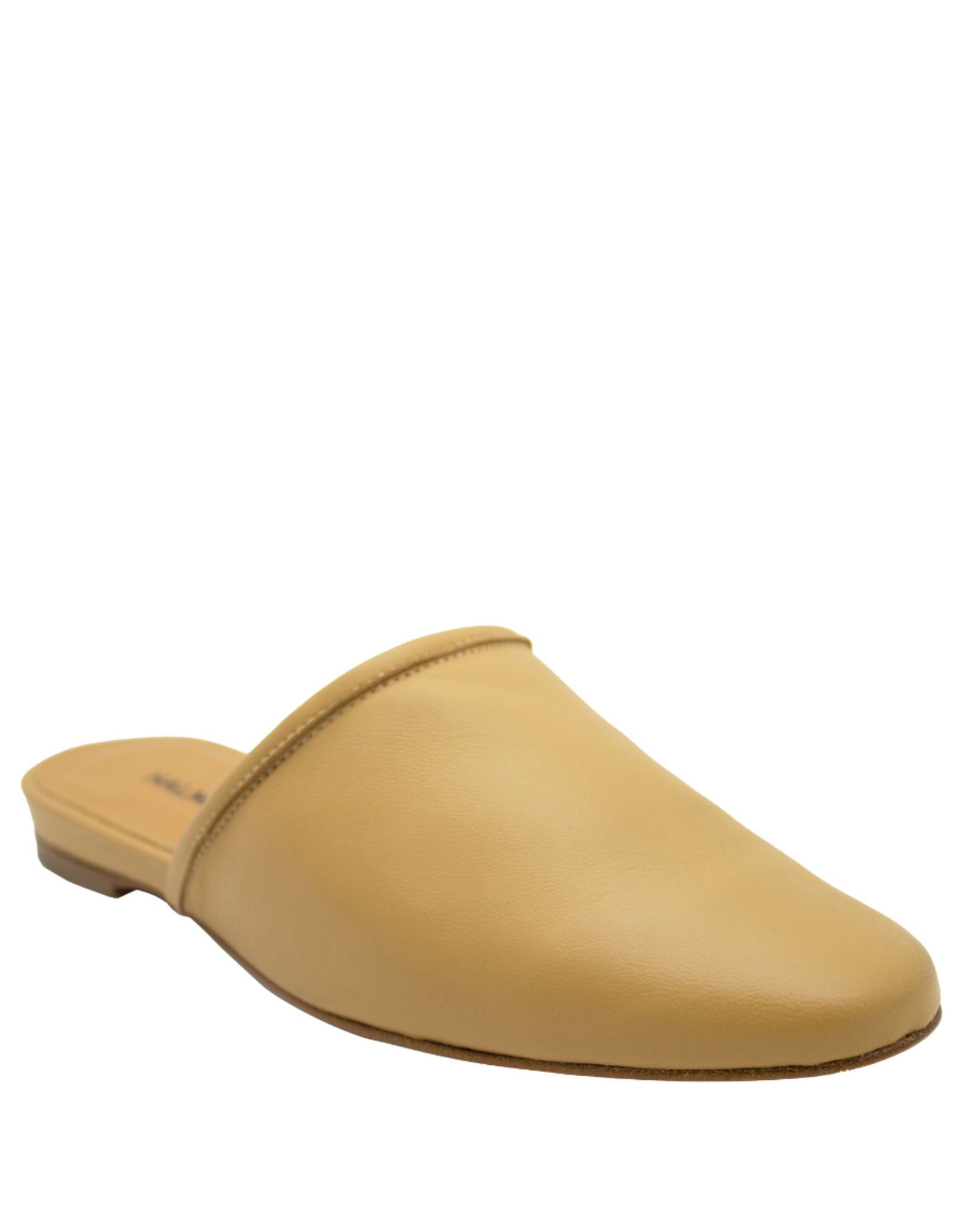 Halmanera Halmanera H51D Beige Flat Mule 1018