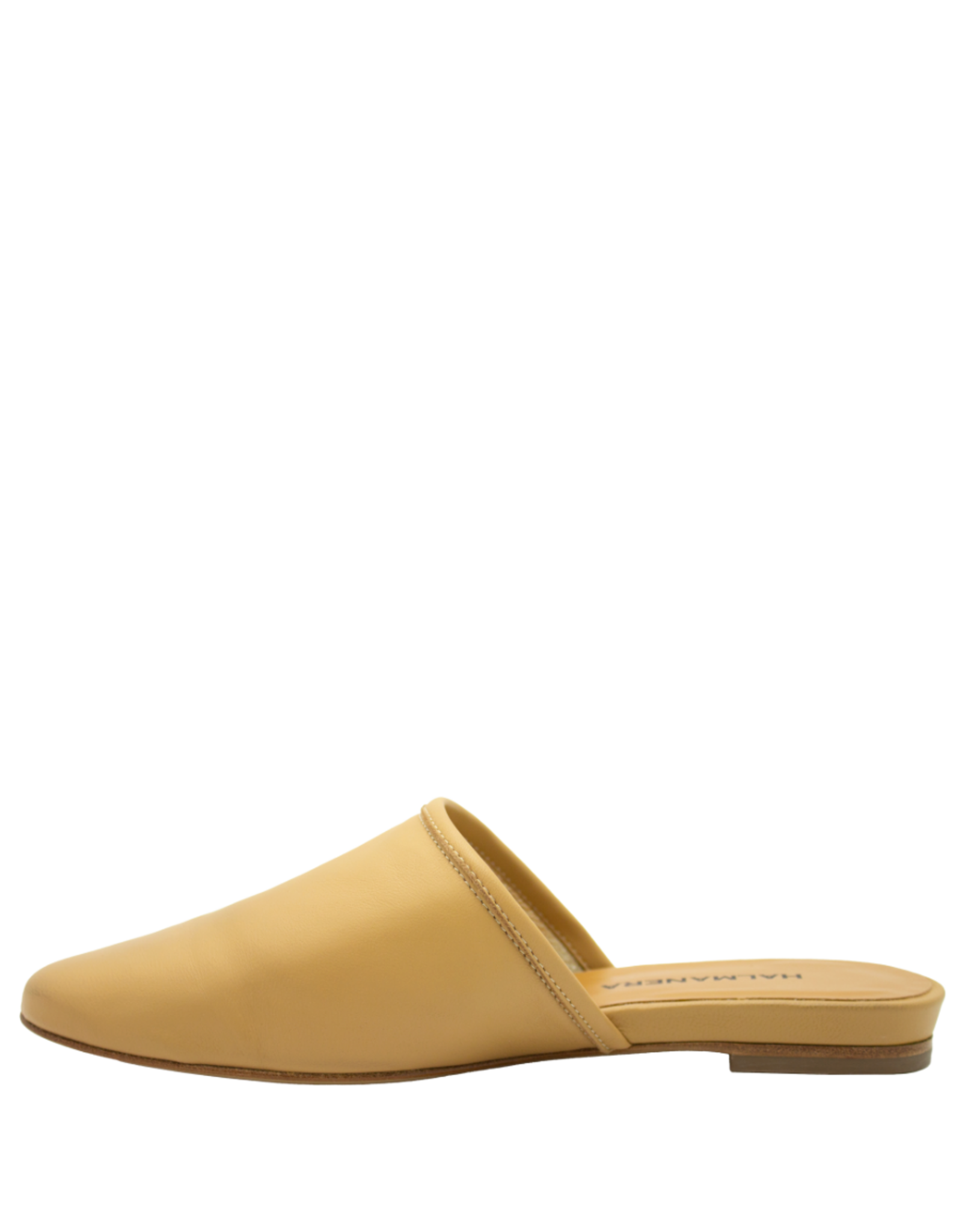 Halmanera Halmanera H51D Beige Flat Mule 1018