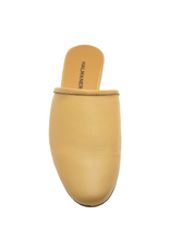 Halmanera Halmanera H51D Beige Flat Mule 1018