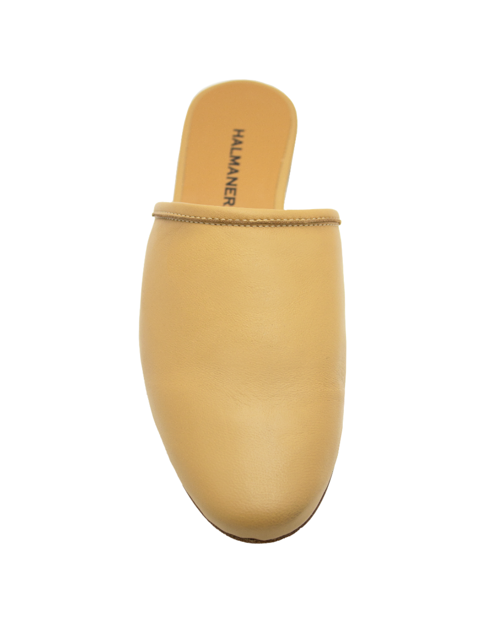 Halmanera Halmanera H51D Beige Flat Mule 1018