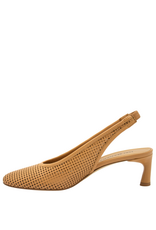 Halmanera Halmanera H51H Camel Laser Sling Low Heel 1021