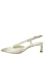 Halmanera Halmanera H51F White/Black Python Sling 1020