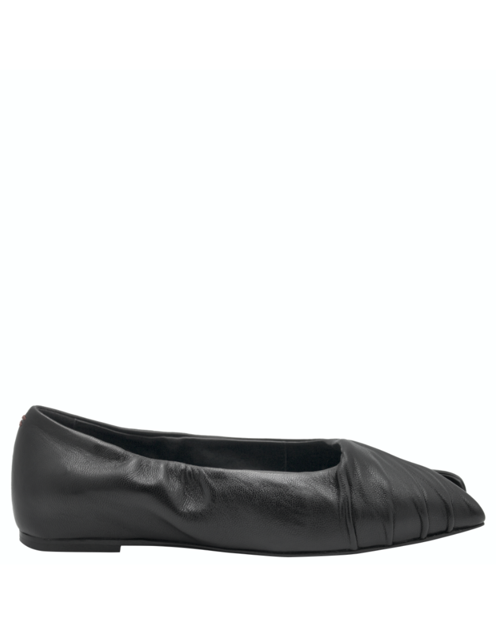 Halmanera Halmanera H51N Black Cross Over Open Toe Flat 1025