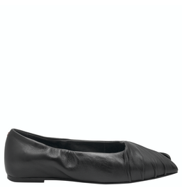 Halmanera Halmanera H51N Black Cross Over Open Toe Flat 1025