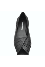 Halmanera Halmanera H51N Black Cross Over Open Toe Flat 1025