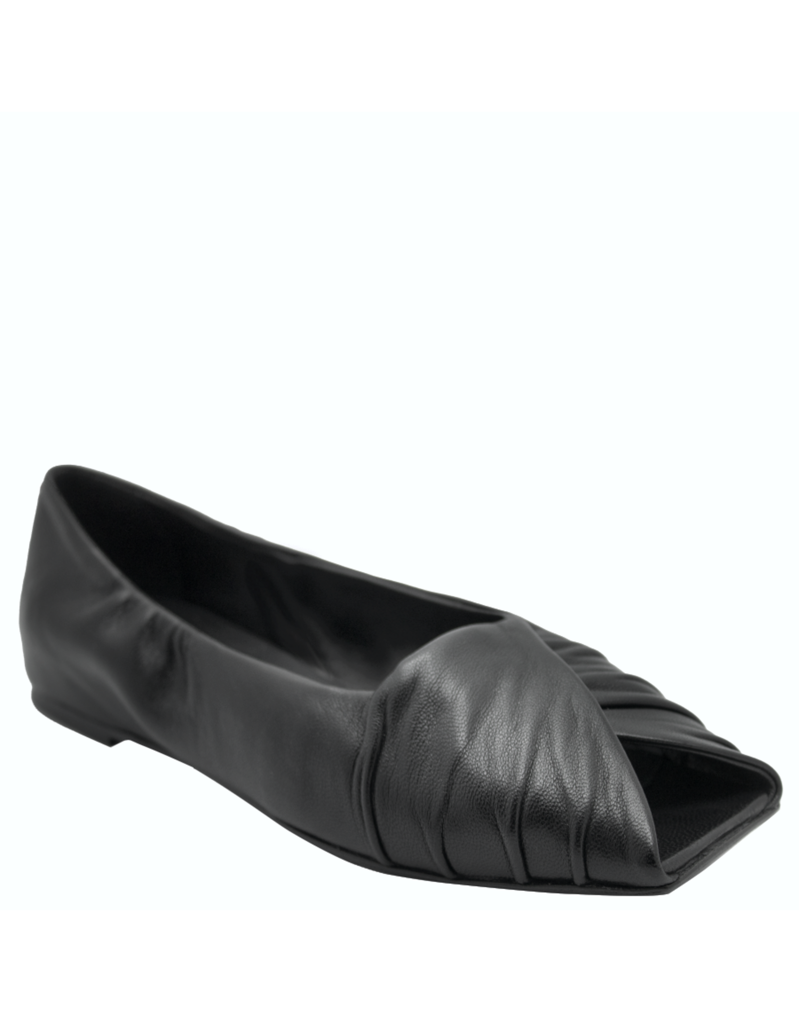 Halmanera Halmanera H51N Black Cross Over Open Toe Flat 1025