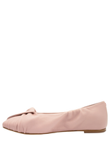 Halmanera Halmanera H51O Pink Cross Over Open Toe Flat 1025