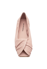 Halmanera Halmanera H51O Pink Cross Over Open Toe Flat 1025