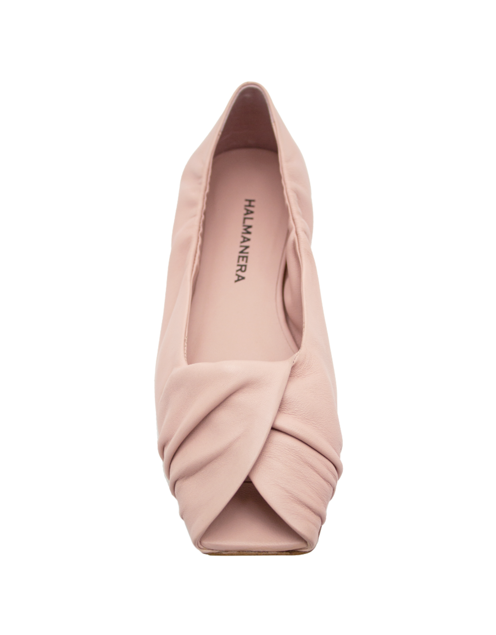 Halmanera Halmanera H51O Pink Cross Over Open Toe Flat 1025