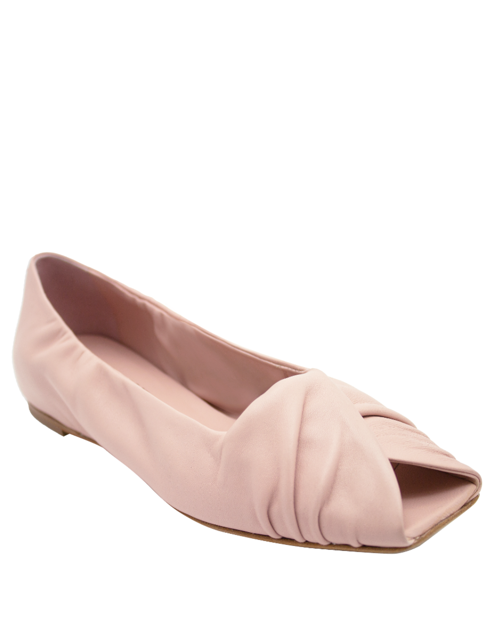 Halmanera Halmanera H51O Pink Cross Over Open Toe Flat 1025