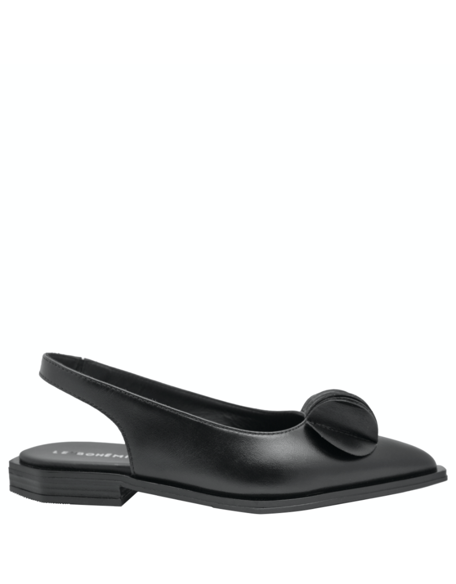 LeBohemien LeBohemien LB3Q Black SlingBack With Fan Detail Ebba