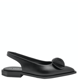 LeBohemien LeBohemien LB3Q Black SlingBack With Fan Detail Ebba
