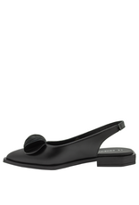 LeBohemien LeBohemien LB3Q Black SlingBack With Fan Detail Ebba