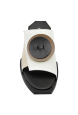 LeBohemien LeBohemien LB3T Off White Mule  Button Detail Heo