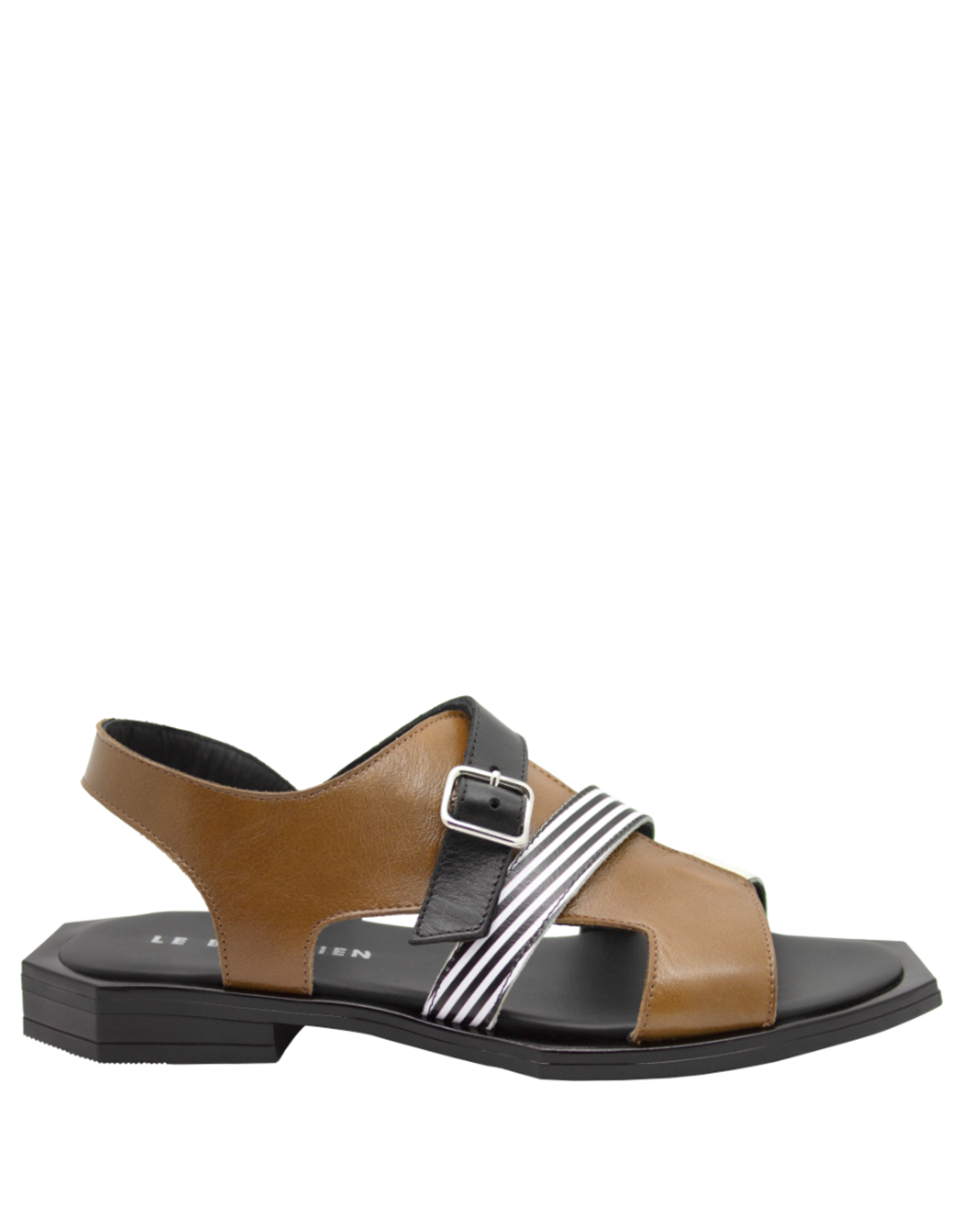 LeBohemien LeBohemien LB3U Brown Multi Flat Sandal Ilia