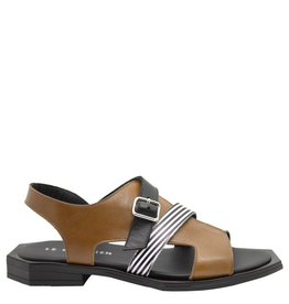 LeBohemien LeBohemien LB3U Brown Multi Flat Sandal Ilia
