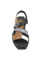 LeBohemien LeBohemien LB3U Brown Multi Flat Sandal Ilia