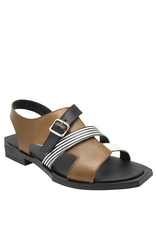 LeBohemien LeBohemien LB3U Brown Multi Flat Sandal Ilia