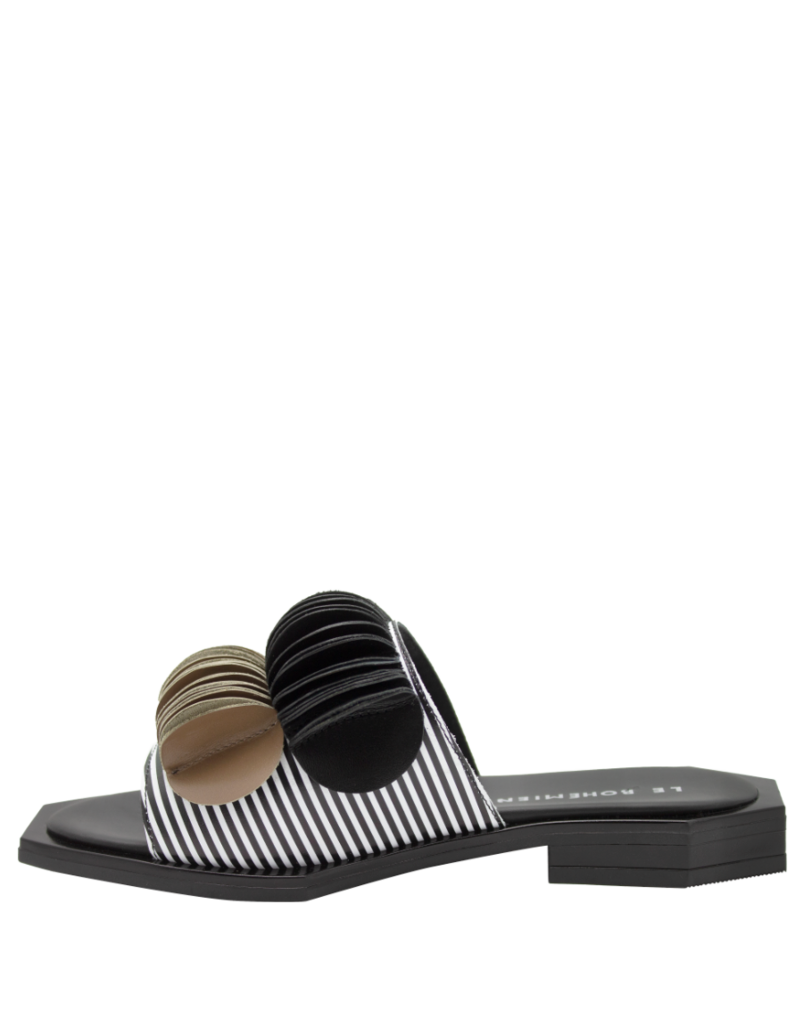 LeBohemien LeBohemien LB3V Black/White With Double Fan Ned