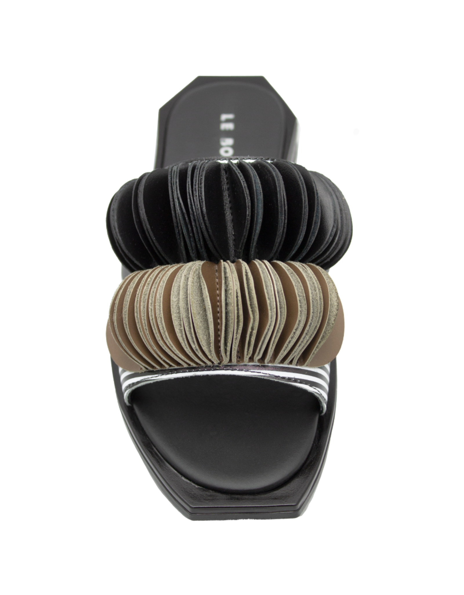 LeBohemien LeBohemien LB3V Black/White With Double Fan Ned