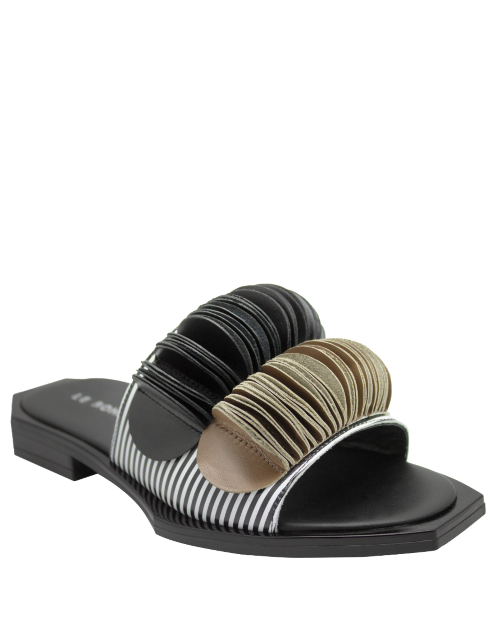 LeBohemien LeBohemien LB3V Black/White With Double Fan Ned