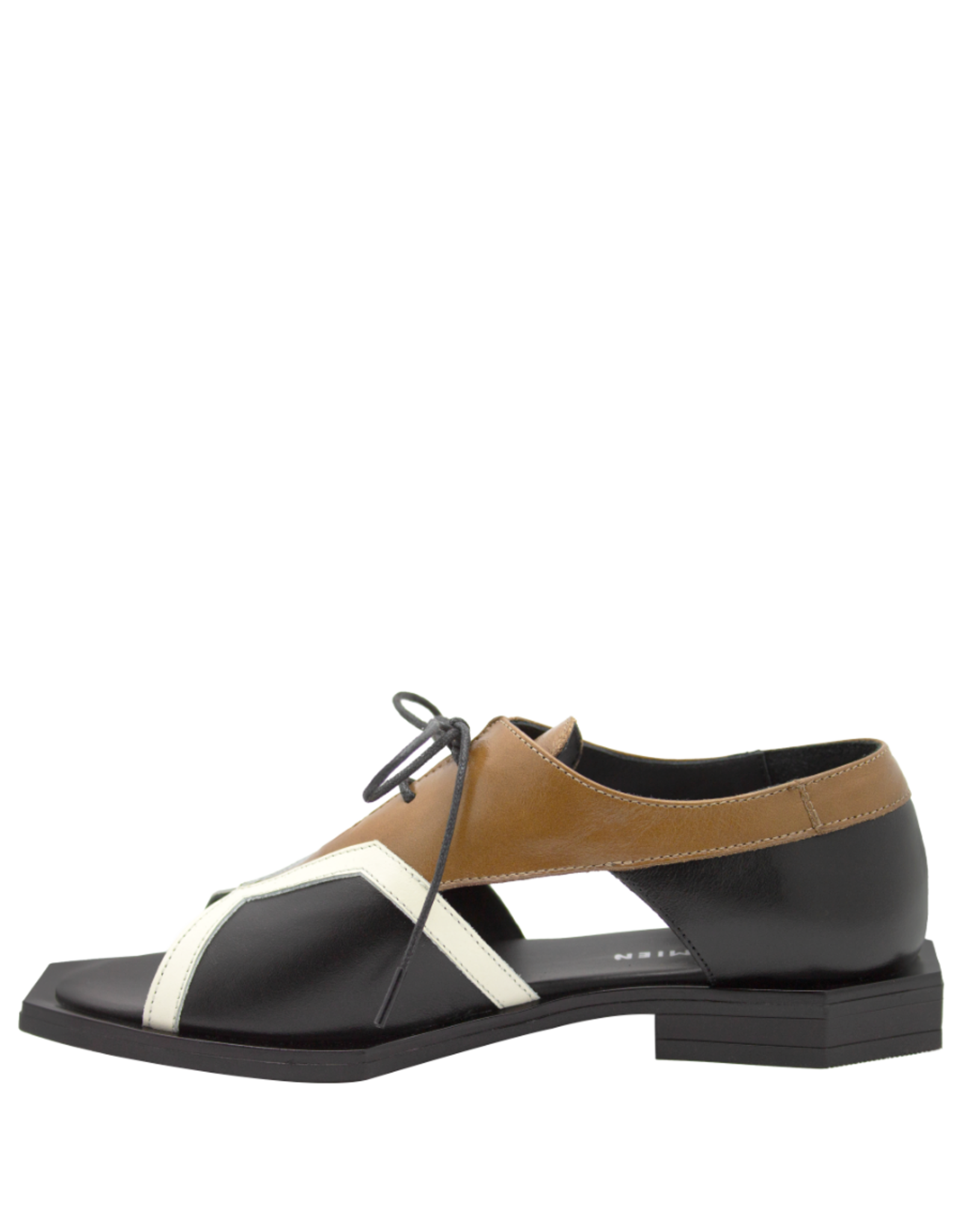 LeBohemien LeBohemien LB3X Black/Brown Peep Toe Oxford Sato