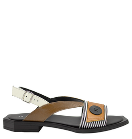 LeBohemien LeBohemien LB3Y Orange Multi Sling Sandal Stolz