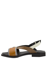 LeBohemien LeBohemien LB3Y Orange Multi Sling Sandal Stolz