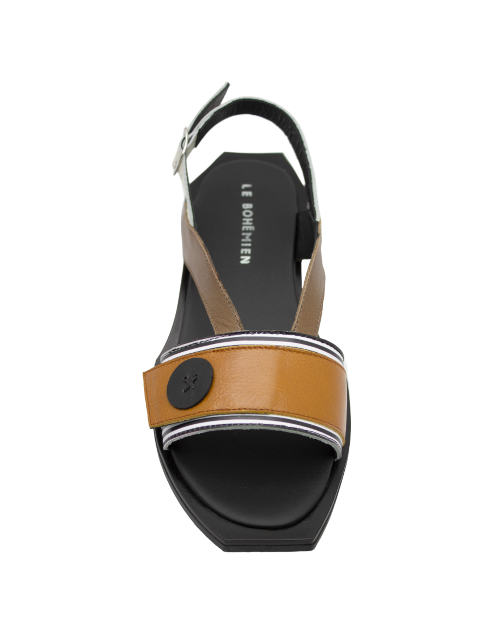 LeBohemien LeBohemien LB3Y Orange Multi Sling Sandal Stolz