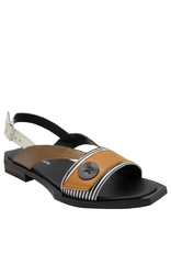 LeBohemien LeBohemien LB3Y Orange Multi Sling Sandal Stolz