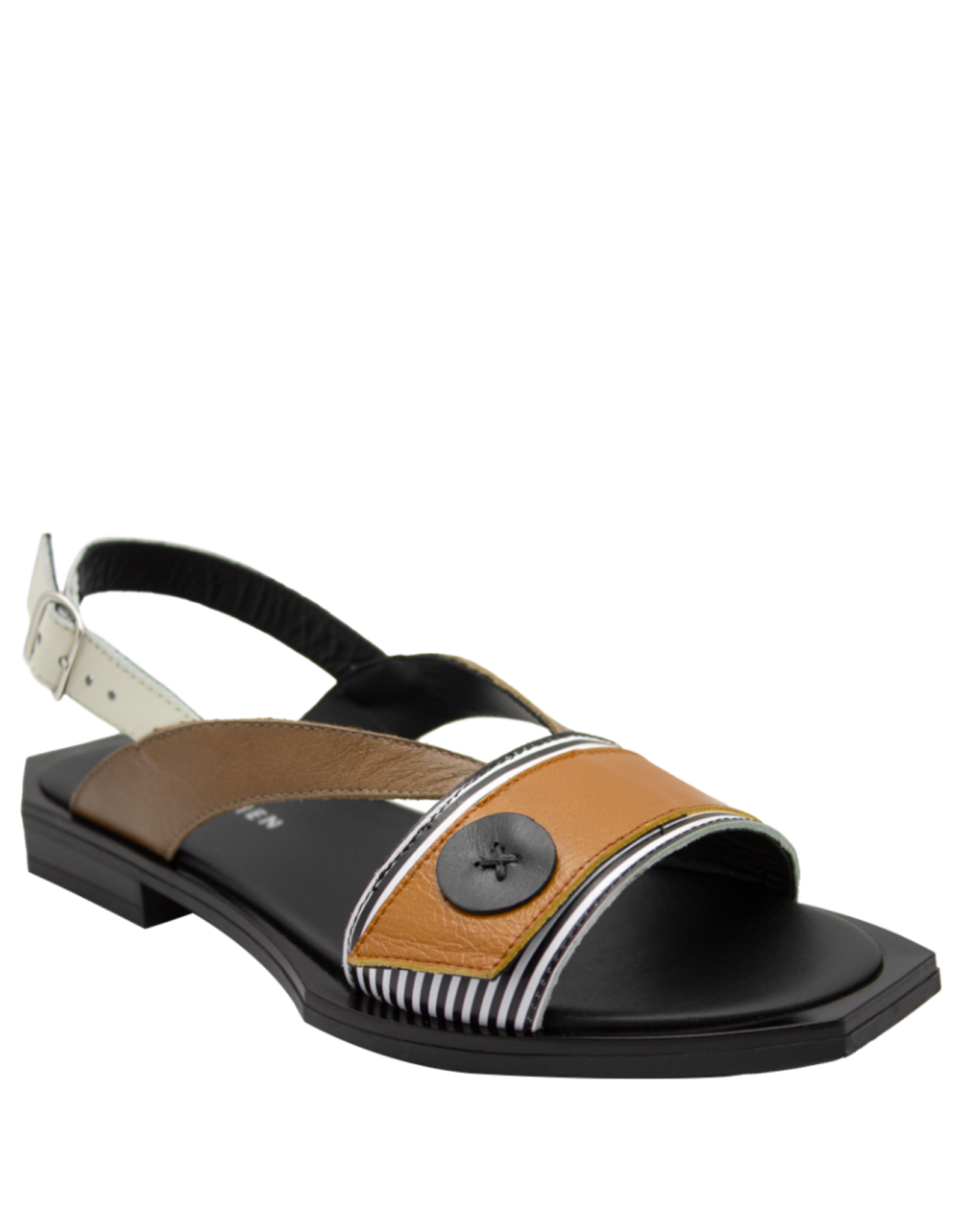 LeBohemien LeBohemien LB3Y Orange Multi Sling Sandal Stolz