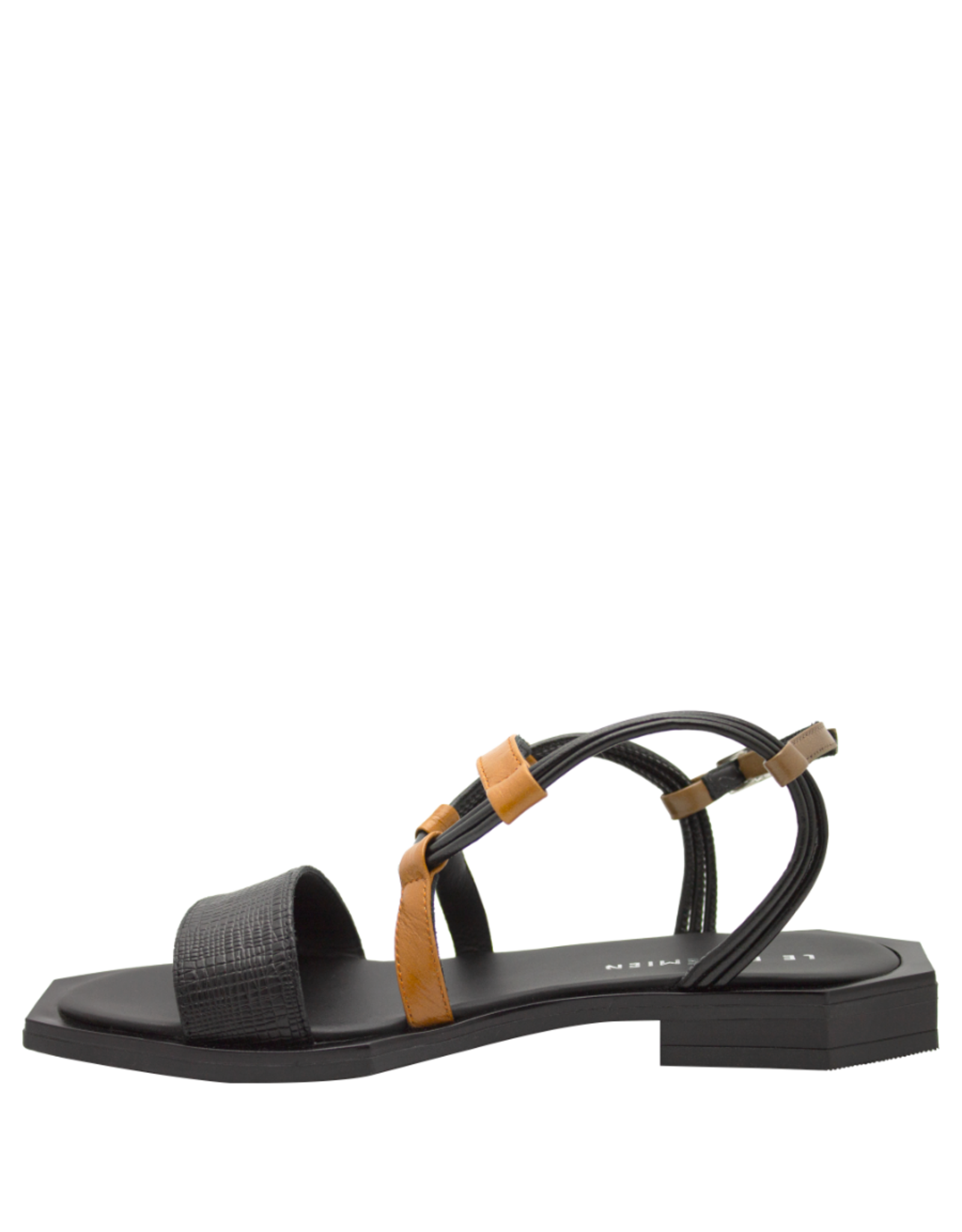 LeBohemien LeBohemien LB3Z Black Multi Sling Sandal Yuto