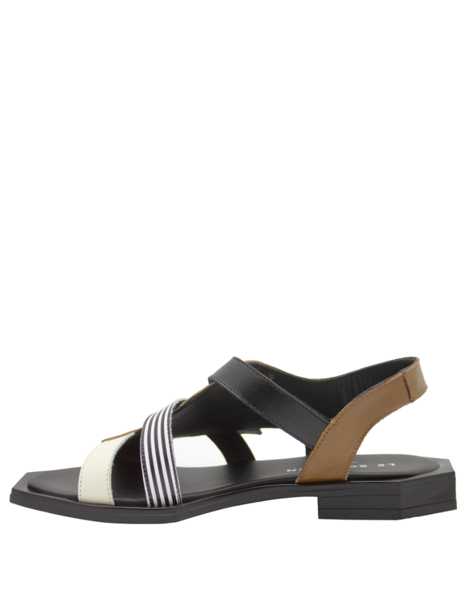 LeBohemien LeBohemien LB3U Brown Multi Flat Sandal Ilia