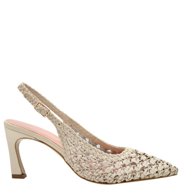 MissT MissT MT1 Bone Woven Sling Pump 1306